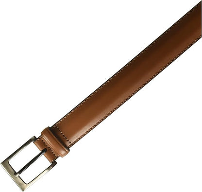 Perry Ellis Men's Portfolio Timothy Leather Belt (Available in Big & Tall)