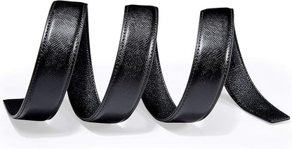 Dubulle Men's Ratchet Belt Gold/Black/Red/Green/Blue/White Automatic Buckle Business Casual Belt Gift - Adjustable Fit