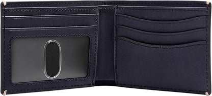 Fossil Men's Leather Slim Minimalist Bifold Front Pocket Wallet for Men