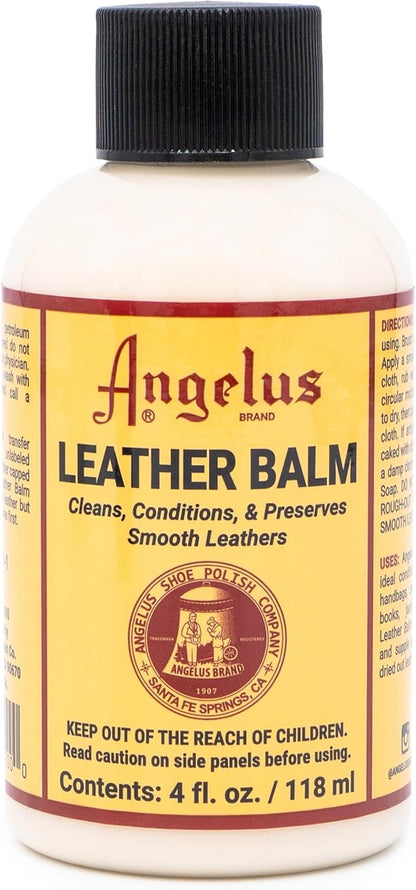 Angelus Leather Conditioning Balm, 4oz bottle (210-04-000)