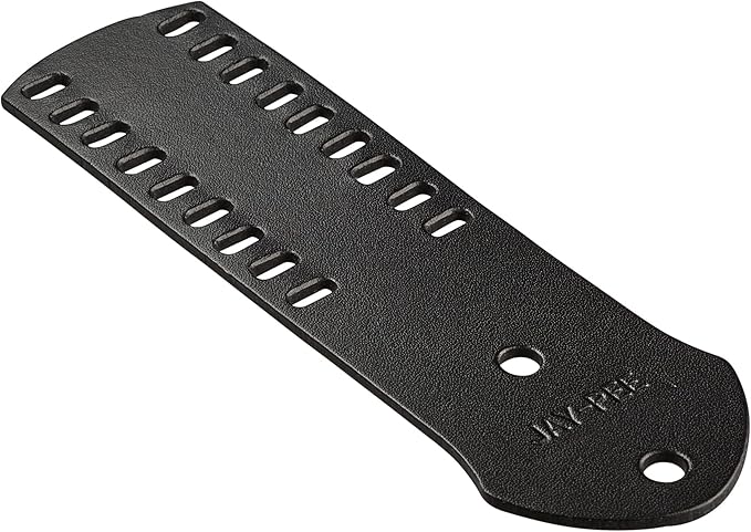 Jay-Pee Police Citation Bar and Badge Holder Nine Bars Genuine Leather Black