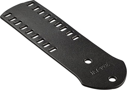 Jay-Pee Police Citation Bar and Badge Holder Nine Bars Genuine Leather Black