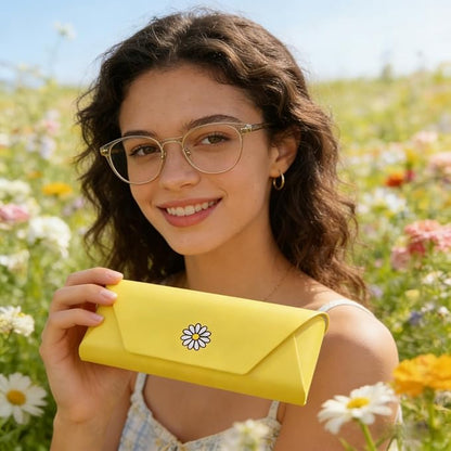 Glasses Case Hard Shell, Cute Sunglasses Case, Glass Cases for Eyeglasses Women, Reading Eye Glass Cases