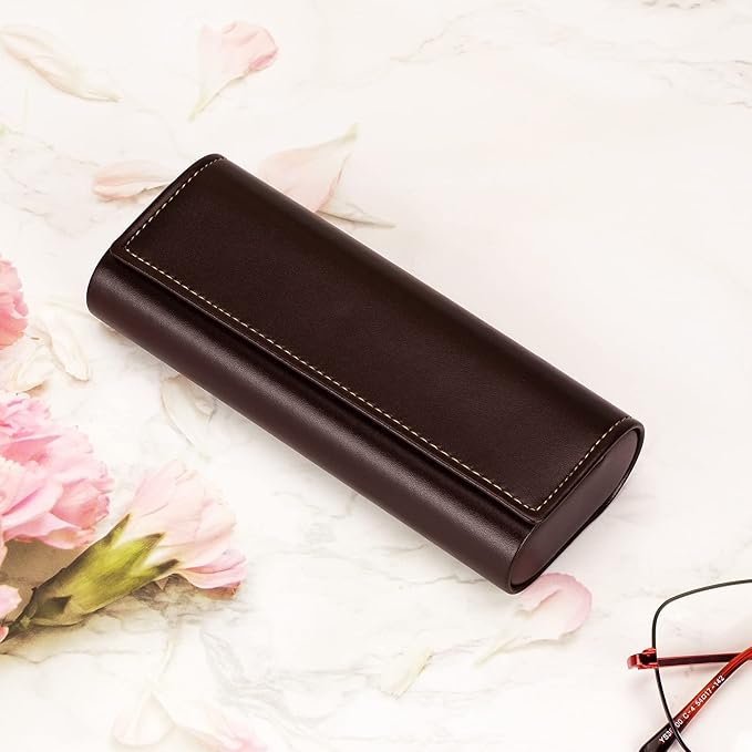 Vemiss Hard Shell Eyeglass Cases, Lightweight Portable Glasses Case for Women Men