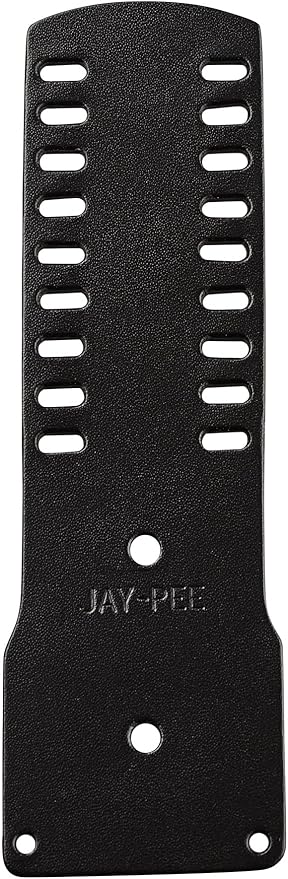 Jay-Pee Police Citation Badge Holder - Nine Bar Tag Holder in Black Leather