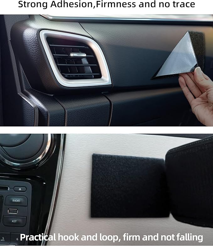 SUJADE YAKEFLY Car Seat Side Pocket Organizer, PU Leather Cell Phone & Sunglasses Holder, Gap Filler, Mini Storage Bag