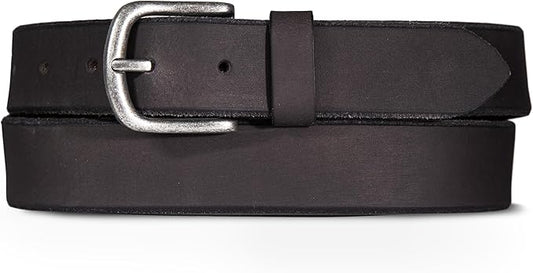 Lucky Brand Men's Jeans Leather Belt| Classic| Casual| Dress| Everyday| American Heritage| Genuine Leather| Metal Buckle
