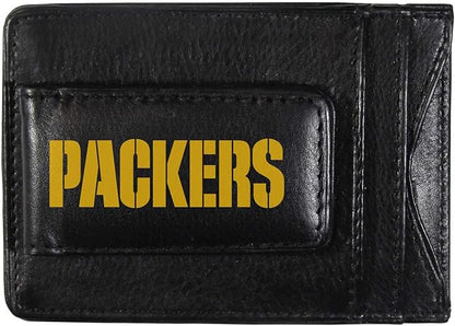 Siskiyou Sports NFL unisex Leather Cash & Cardholder & Money Clip