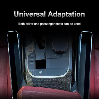 2 Pack Car Seat Gap Filler - Tool-Free Install, Large Capacity Organizer, Stops Phone/Keys Falling, Fits Most Cars, SUVs & Trucks