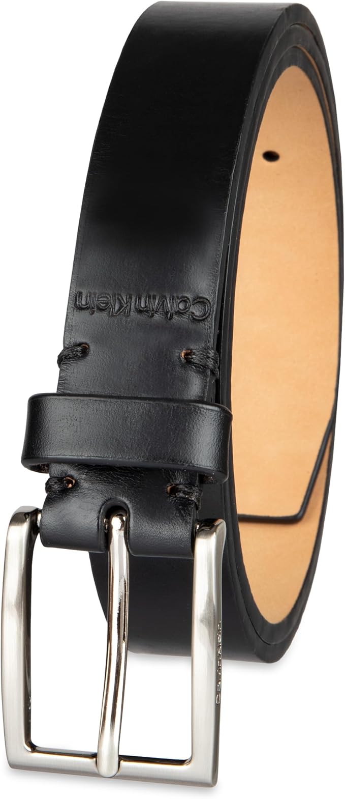 Calvin Klein Men's Dress & Casual Belt – Sleek Ck Design for for Work, Jeans & Everyday Fashion
