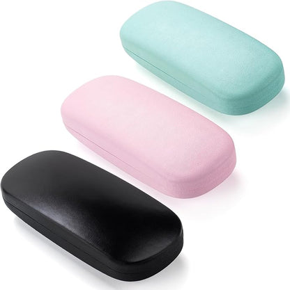Marvolia Glasses Case Hard Shell - PU Leather Eyeglass Cases Eyeglasses Case for Sunglasses Eye Glasses Cases
