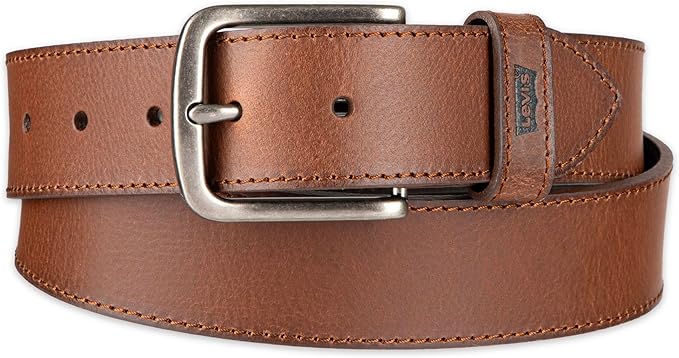 Levi’s Men’s Casual Leather Belt, Classic Strap for Jeans & Everyday Wear