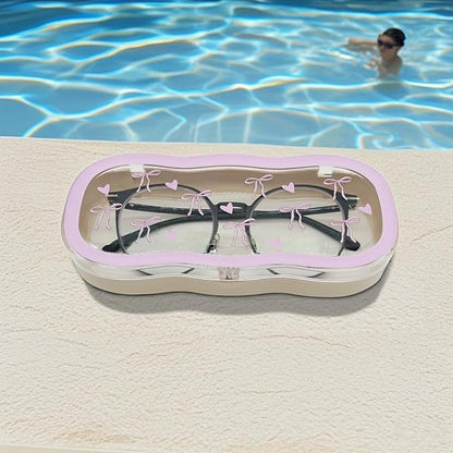 Glasses Case Hard Shell, Cute Sunglasses Case, Glass Cases for Eyeglasses Women, Reading Eye Glass Cases