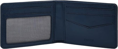 Fossil Men's Leather Slim Minimalist Bifold Front Pocket Wallet for Men