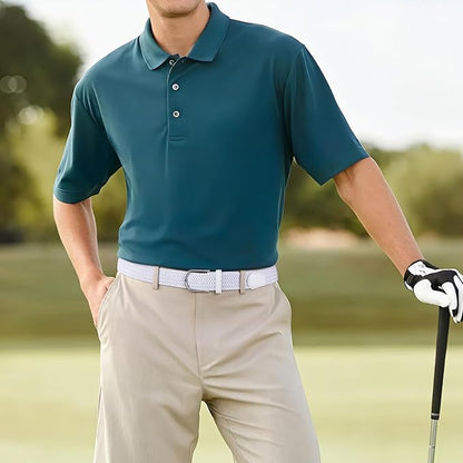 XZQTIVE Braided Belt Stretch Belt for Men and Women Multicolored Woven Golf Belt Elastic Jean Belts