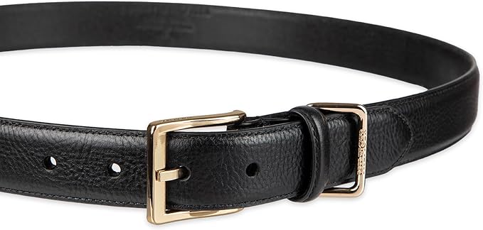 Tommy Hilfiger Men’s Semi‑Dress Leather Belt, Versatile Everyday Style (Regular & Big and Tall Sizes)