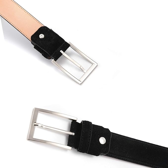 Men's Suede Leather Belt