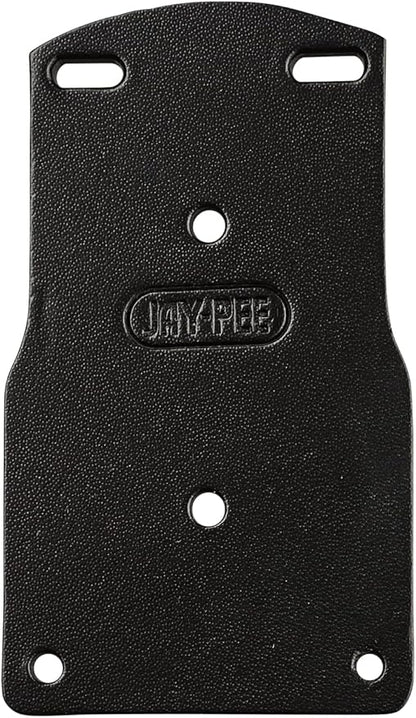 Jay-Pee Police Citation Bar Badge Holder Name Bar Tag Holder One Bar Black Leather