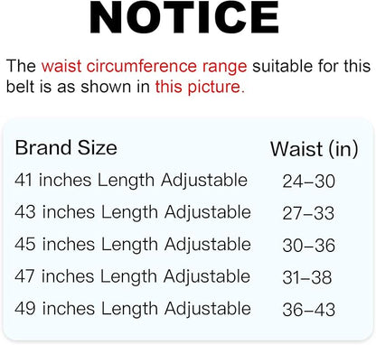 Aurolran Men&Womens Leather Dress Belt Business Automatic Buckle Belt Color-Black Silver Gold