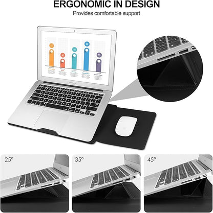 HoYiXi 15.6" Laptop Sleeve-Compatible with MacBook Pro 16/15.4'' MacBook Pro 15, Mac Air 15 - Waterproof Soft 15 16 inch pc case for HP, Dell, 15 inch Laptop Sleeve case,Black