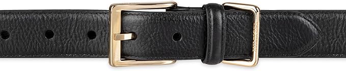 Tommy Hilfiger Men’s Semi‑Dress Leather Belt, Versatile Everyday Style (Regular & Big and Tall Sizes)