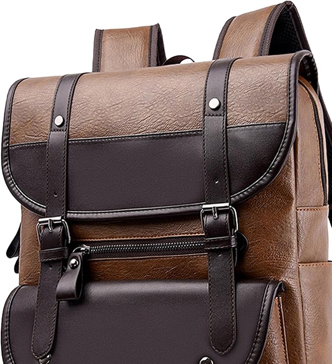 Laptop Backpack Stylish Waterproof Laptop Bag for Business Work Weekender Travel, khaki