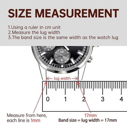 Quick Release Leather Watch Bands Genuine Watch Straps Replacement Watch Straps for Men and Women Top Grain Vintage Leather Watch Strap 16mm 18mm 20mm 22mm