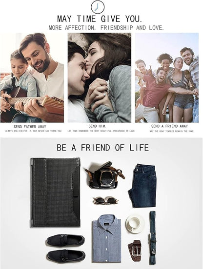 Passport Holder for Travel Essentials, RFID Blocking PU Leather Passport Wallet Cover Card holder Case Passport Book Holders for Women and Men, Black