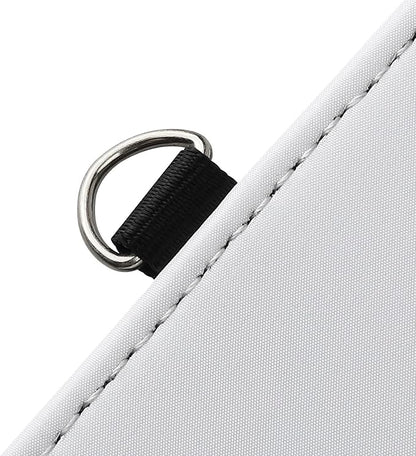 12 Pack Sublimation Blank PU Leather ID Badge Holder Bulk Heat Transfer Print ID Card Badges Name Tag Holders for DIY Office Employees Horizontal