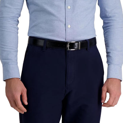DOCKERS Men's Two-in-one Reversible Rotative Buckle Everyday Casual Dress Belt (Regular and Big & Tall Sizing)