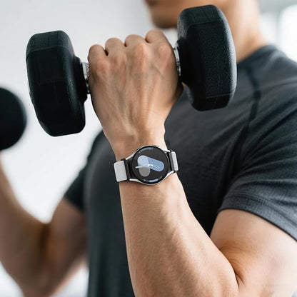 DaQin 3 Pack Nylon Watch Bands Compatible with 16mm 18mm 20mm 22mm Quick Release Watch Band, Adjustable Soft Stretchy Solo Loop Strap Elastic Braided Relacement Wristband for Men Women