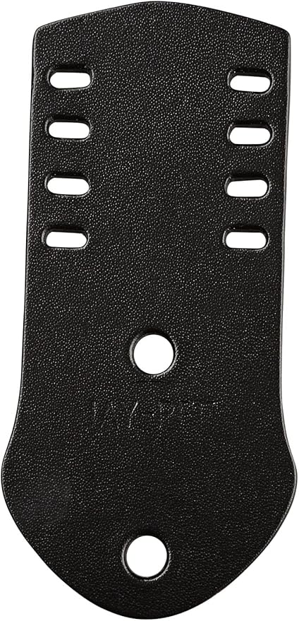 Jay-Pee Police Citation Bar and Badge Holder Four Bars Genuine Leather Black