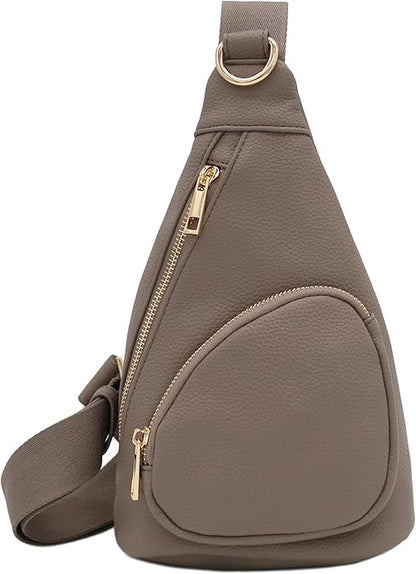 FashionPuzzle Compact Triangle Sling Bag | Compact