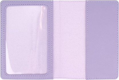 2 Pack Passport covers and Vaccine Card Holder PU Leather Passport Wallet Vaccine Case Protector Slot Travel Passport Wallets for Women & Men (Color 1)