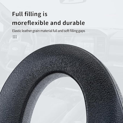 KIFIDAN 2PCS Car Seat Gap Filler,Flexible in between Car Seat Catcher for Tightly Filling Seats Gaps,Universal Cars Console Catcher Interior Cars Accessories for Women & Men (Black)
