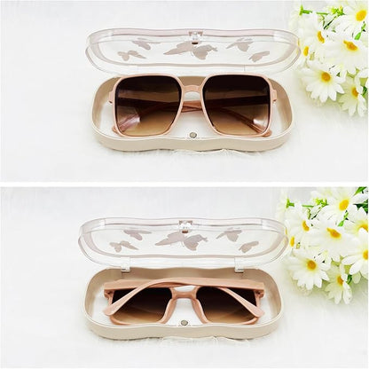 Glasses Case Hard Shell, Cute Sunglasses Case, Glass Cases for Eyeglasses Women, Reading Eye Glass Cases