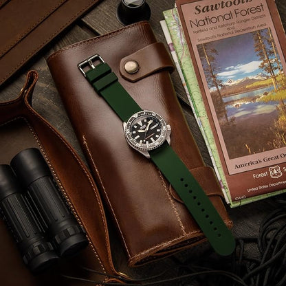 Archer Watch Straps - Soft Silicone Quick Release Watch Bands