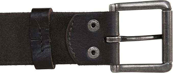 Lucky Brand Men's Jeans Leather Belt| Classic| Casual| Dress| Everyday| American Heritage| Genuine Leather| Metal Buckle