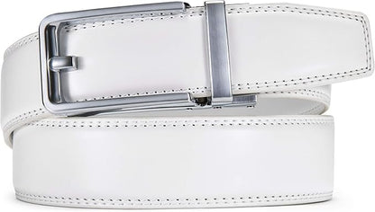 CHAOREN Click Belts for Men - Mens Ratchet Belt 1 3/8" for Dress Pants - Perfect Companion to Men's Oxfords