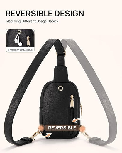 Telena Crossbody Bags for Women Leather Cross Body Sling Bag for Woman Travel