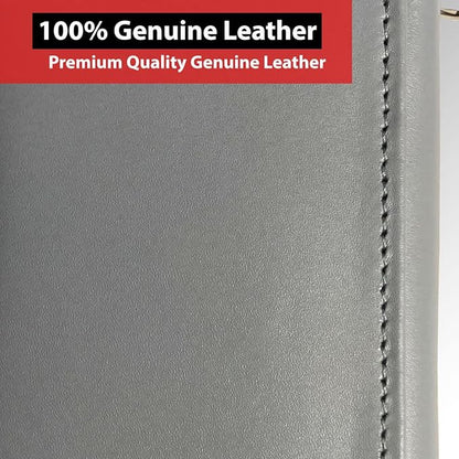 IBRO VINTAGE Motorcycle Chain Wallet for Men – Premium Cowhide Leather, RFID Tri-Fold Biker Wallet with Heavy Duty Chain for Bikers Truckers & Hunters, Credit Card Money Organizer Long Wallet | Long Trifold, RFID Blocking, Men's, Trucker Biker
