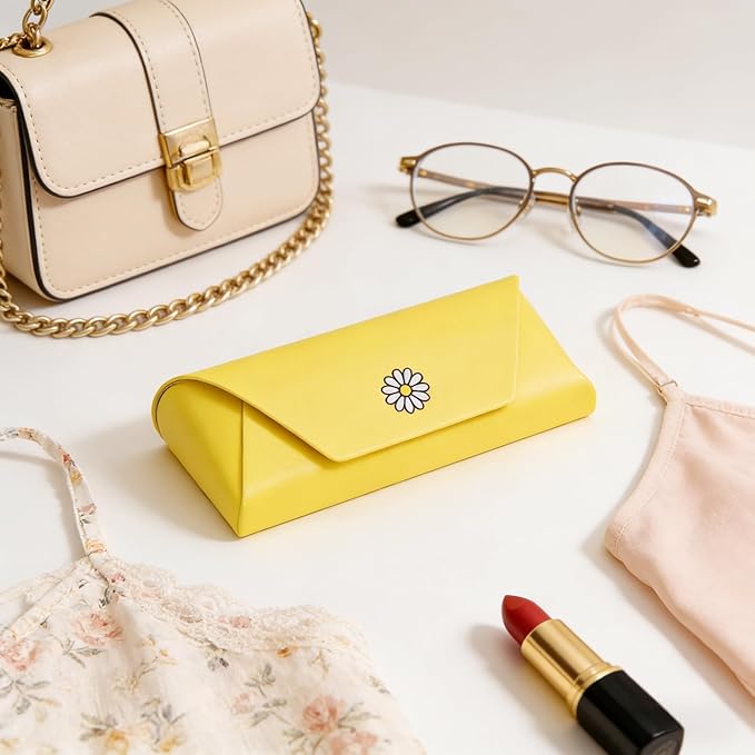 Glasses Case Hard Shell, Cute Sunglasses Case, Glass Cases for Eyeglasses Women, Reading Eye Glass Cases