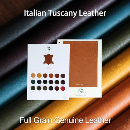Getalia Italian leather Watch Band Tuscany Natural Vegetable-Tanned Full Grain Leather,14mm 16mm 18mm 19mm 20mm 21mm 22mm Quick Release Replacement Watch Straps for Men and Women Thick and Soft