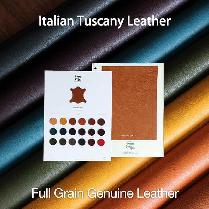 Getalia Italian leather Watch Band Tuscany Natural Vegetable-Tanned Full Grain Leather,14mm 16mm 18mm 19mm 20mm 21mm 22mm Quick Release Replacement Watch Straps for Men and Women Thick and Soft
