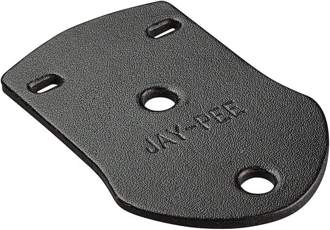 Jay-Pee Police Citation Bar and Badge Holder One Bar Genuine Leather Black