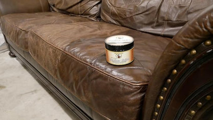 Howard Products Leather Salve - Car Leather Cleaner and Conditioner, Rejuvenates, Protects