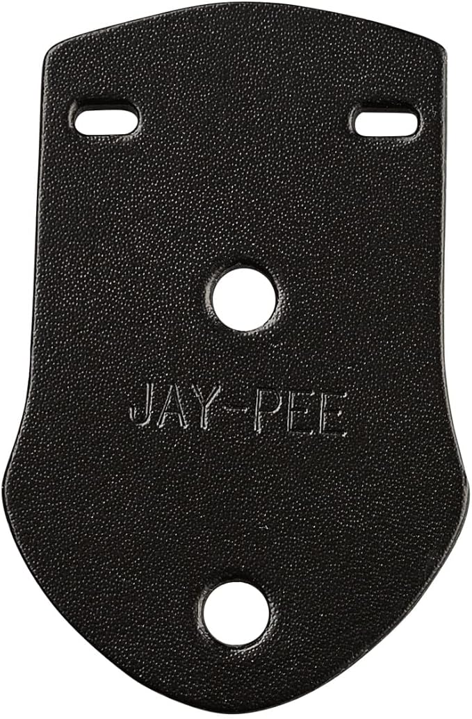 Jay-Pee Police Citation Bar and Badge Holder One Bar Genuine Leather Black