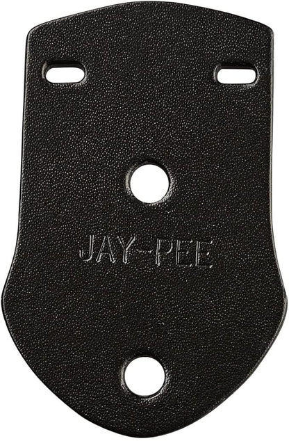 Jay-Pee Police Citation Bar and Badge Holder One Bar Genuine Leather Black