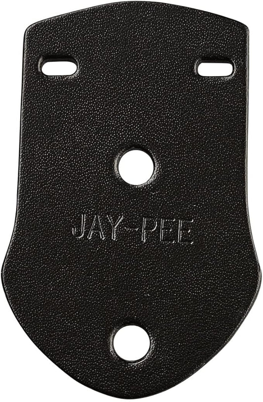Jay-Pee Police Citation Bar and Badge Holder One Bar Genuine Leather Black