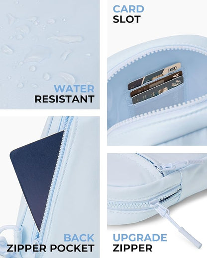 CHOLISS Small Sling Bag for Women and Men, Crossbody Bags Trendy Fanny Packs Chest Bag with Extended Strap